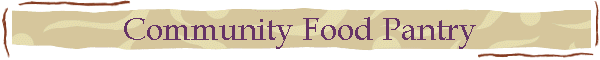 Community Food Pantry