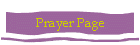 Prayer Page